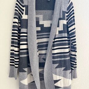 C by Bloomingdale's Cashmere Merino Wool Grandfather Medium Cardigan Sweater